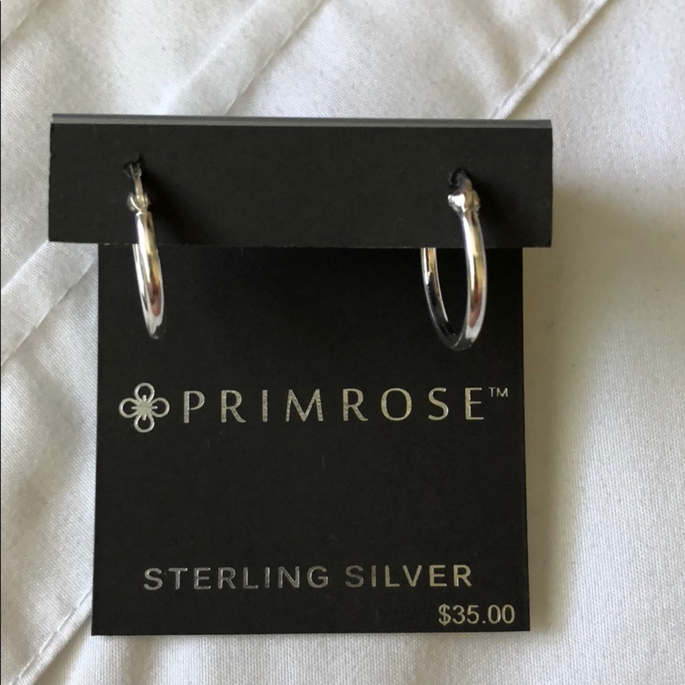 Sterling silver earrings
